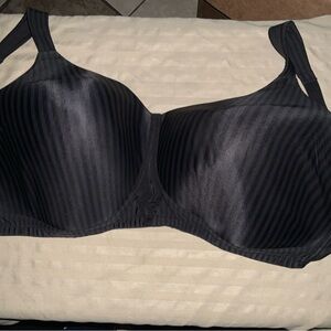 Everyday Full Coverage Black T-Shirt Bra